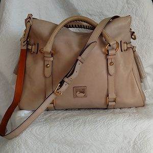 Dooney & Bourke Medium Florentine Satchel, OYSTER!